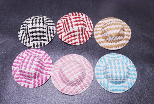 5cm mixed color small hat for diy BJD doll decoration findings - Image 2