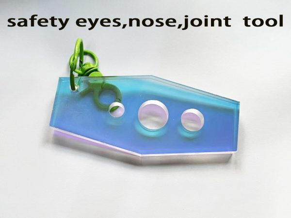 10x4.5cm Installation Tools for toy eyes nose joint assemble tool simple tool with clsap