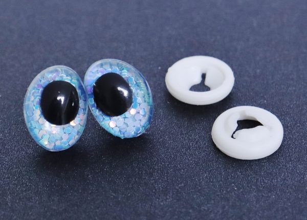 9x12mm 13x18mm new toy doll craft bear finding doll eyes findings with colorful disc -T10 - Image 5
