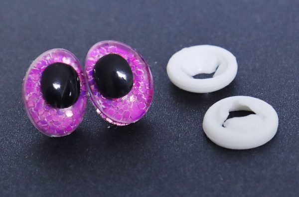 9x12mm 13x18mm new toy doll craft bear finding doll eyes findings with colorful disc -T10 - Image 6