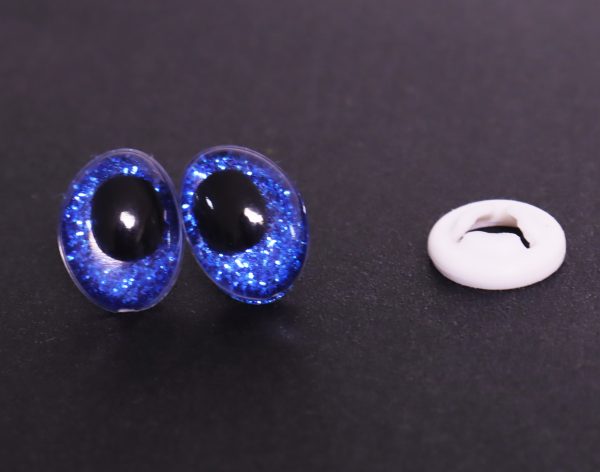 9x12mm 13x18mm new toy doll craft bear finding doll eyes findings with colorful disc -10colors - Image 3