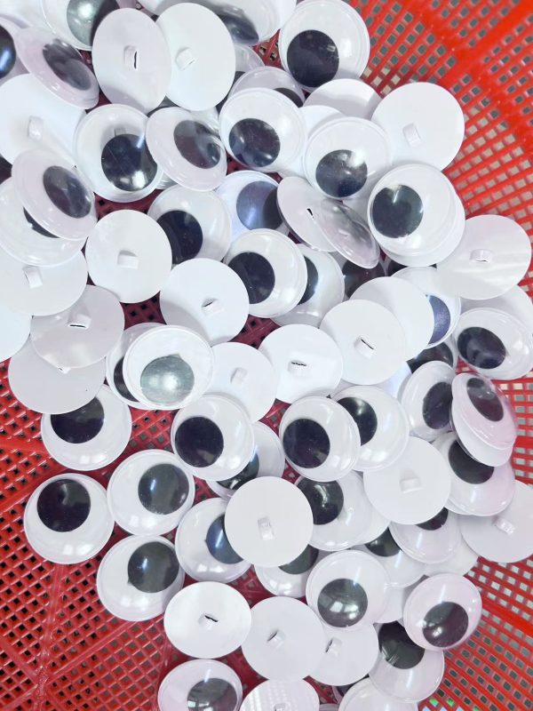 8mm 10mm 12mm 15mm 18mm 25mm moveable button toy eyes handscrew eyes size option - Image 3