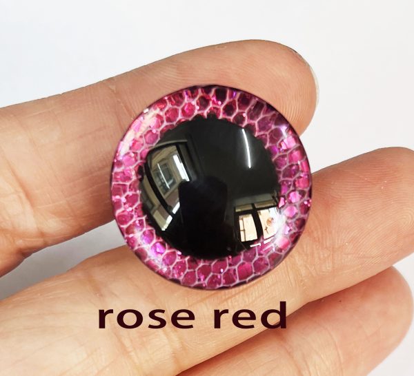 sp10-mixed color disc  9mm-35mm  3D Centre toy eyes with hard washer for diy craft plush doll findings--color option - Image 5