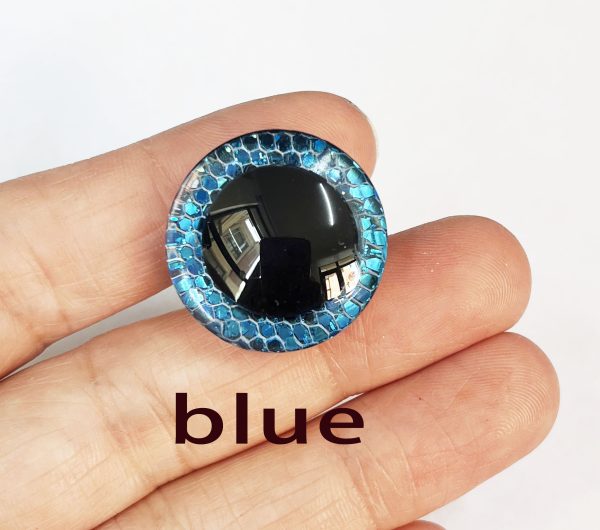 sp10-mixed color disc  9mm-35mm  3D Centre toy eyes with hard washer for diy craft plush doll findings--color option - Image 8