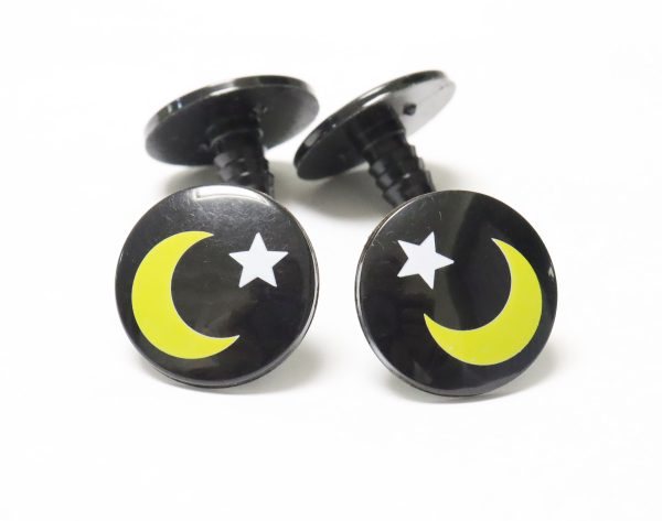 24MM round flat toy eyes with washer for diy plush crochet doll findings - Image 2