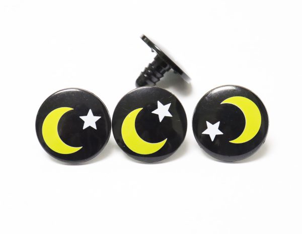 24MM round flat toy eyes with washer for diy plush crochet doll findings - Image 3