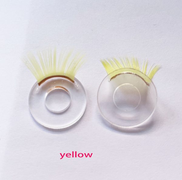 colorful eyelash tray for toy doll eyes eyelash tray findings fit for 9mm-35mm eyes - Image 5
