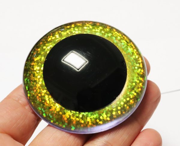 B11-Mixed color 9mm-60mm round crystal eyes with hard washer for diy plush doll findings Handmade amigurumi doll - Image 12