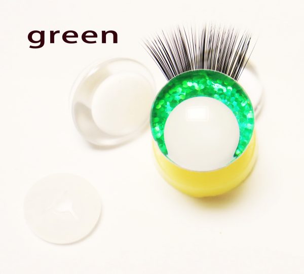 B11-MIXED COLOR 3D offcentre eyes white pupil clear toy eyes with eyelash tray with sinker washer 14mm-35mm option  for craft doll - Image 11