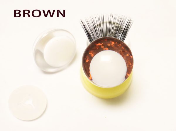 B11-MIXED COLOR 3D offcentre eyes white pupil clear toy eyes with eyelash tray with sinker washer 14mm-35mm option  for craft doll - Image 15