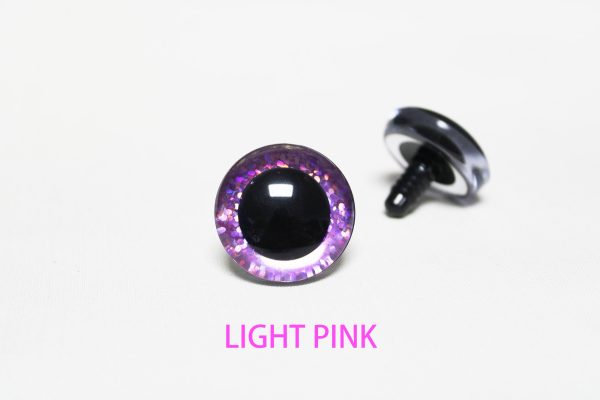 B11-mixed color disc  9mm-35mm  3D Centre toy eyes with hard washer for diy craft plush doll findings--color option - Image 12