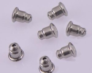 stainless earring back for diy jewelry findings