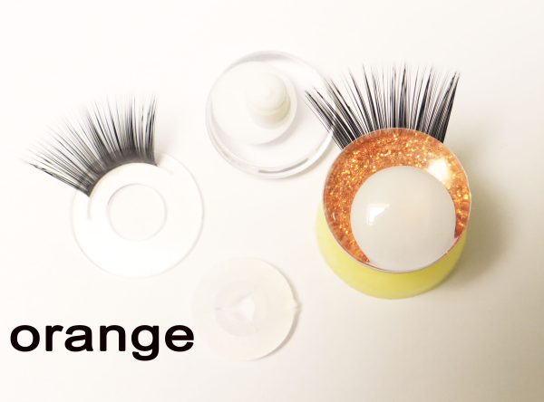 N19-mixed color 3D offcentre eyes white pupil clear toy eyes with eyelash tray with sinker washer 14mm-35mm option  for craft doll -masckaszem eyes - Image 7