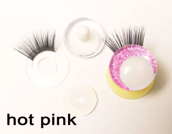 N19-mixed color 3D offcentre eyes white pupil clear toy eyes with eyelash tray with sinker washer 14mm-35mm option  for craft doll -masckaszem eyes - Image 8