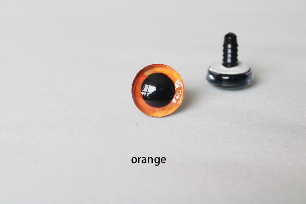 D12-mixed color disc  9mm-35mm  3D Centre toy eyes with hard washer for diy craft plush doll findings--color option - Image 5