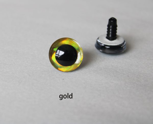 D12-mixed color disc  9mm-35mm  3D Centre toy eyes with hard washer for diy craft plush doll findings--color option - Image 6