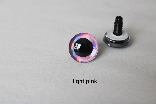 D12-mixed color disc  9mm-35mm  3D Centre toy eyes with hard washer for diy craft plush doll findings--color option - Image 8