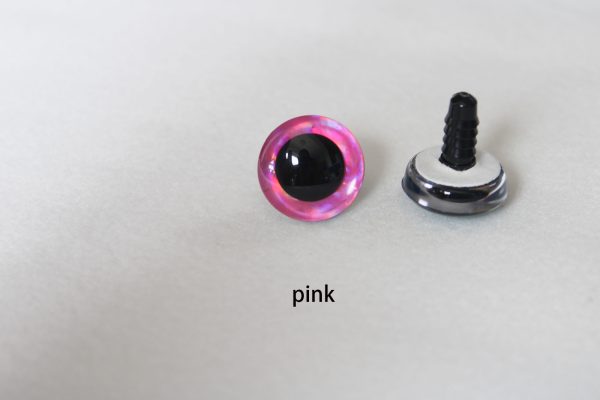 D12-mixed color disc  9mm-35mm  3D Centre toy eyes with hard washer for diy craft plush doll findings--color option - Image 11