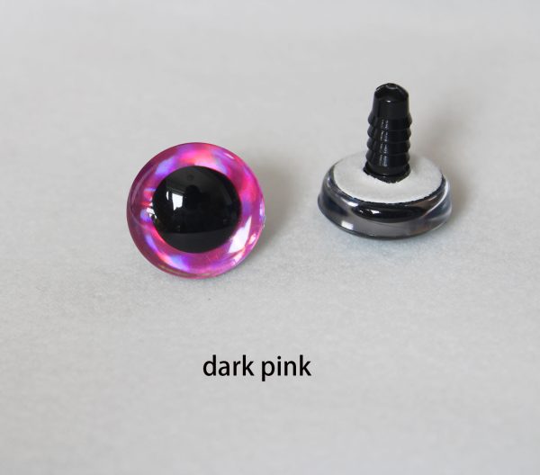 D12-mixed color disc  9mm-35mm  3D Centre toy eyes with hard washer for diy craft plush doll findings--color option - Image 13
